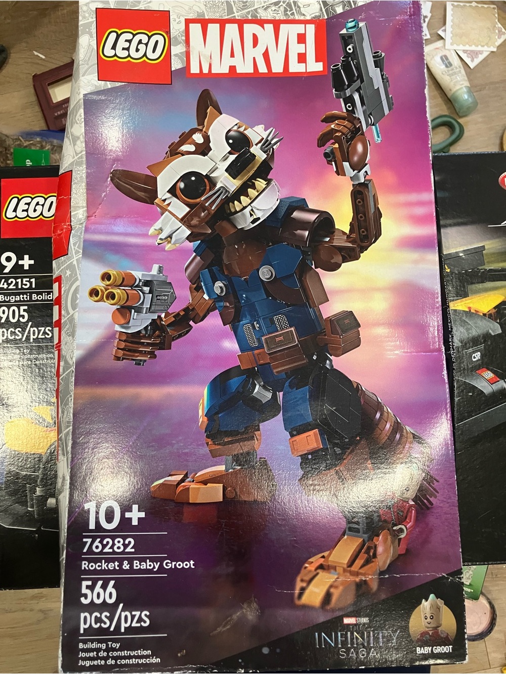 LEGO Marvel Rocket & Baby Groot (76282) - Brand New & Factory Sealed! NWT KIDS